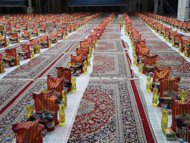 توزیع ۱۴۵۰ بسته معیشتی در دومین مرحله رزمایش مواسات در بجنورد/ شناسایی ۶ هزار خانواده آسیب دیده و نیازمند