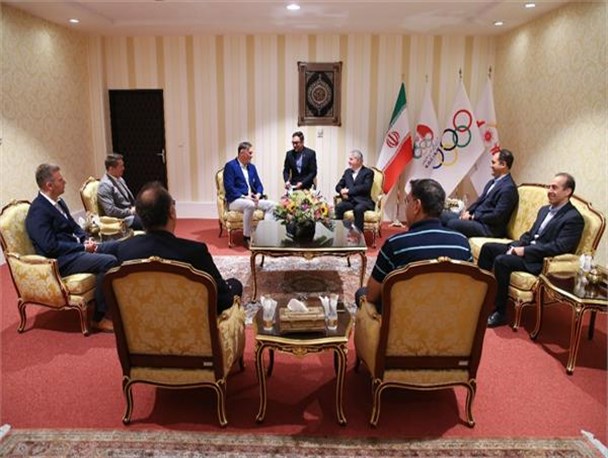 صالحی امیری: کشتی ایران در آستانه یک تحول بزرگ و جهش است/ باچا: از تعداد ورزشکاران و فعالیت های ورزشی ایران شگفت زده شدم