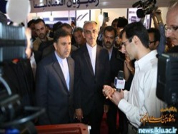 رونمایی ازمحصول بومی شده پارک علم و فناوری قزوین