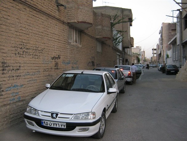 کوچه هایی که در بوکان پارکینگ شدند+تصاویر