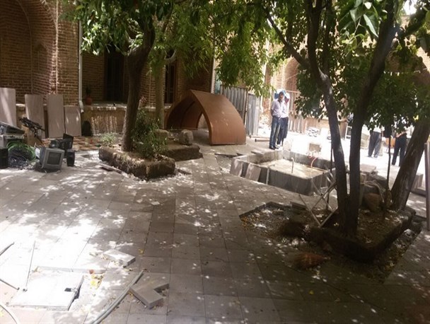 خیرین مهابادی در بازسازی و مرمت آثار تاریخی این شهرستان مشارکت دارند