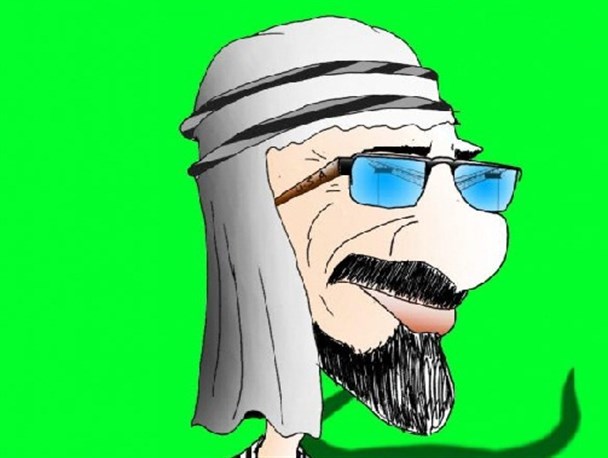 لعن الله علی خائن الحرمین!/ کاریکاتور