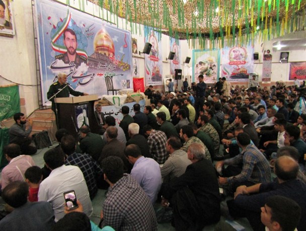 سالگرد شهید مهدی نظری در اندیمشک برگزار شد+ تصویر