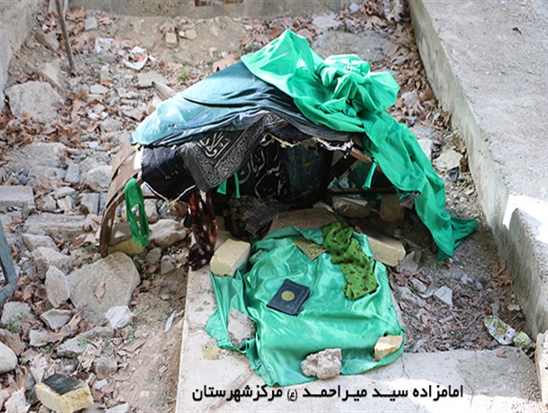 حال و روز امامزاده ای غریب در شهر هزار مسجد سپیدان