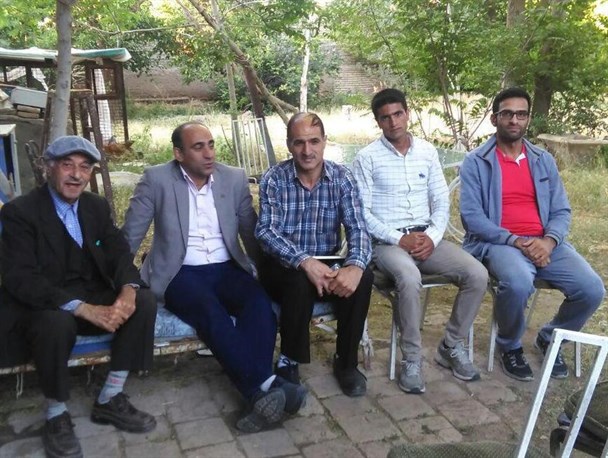 تجلیل از پیشکسوت دو و میدانی کشور در فریمان