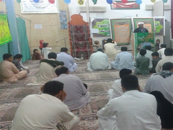 جشن ولادت امام حسن (ع) در جنوب غرب سیستان و بلوچستان برگزار شد+ تصاویر