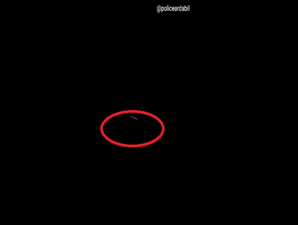 مشاهده شیء نورانی عجیب در آسمان گرمی