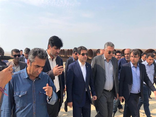 نقش موثر بندر خمیر در رونق تولید و صادرات مواد معدنی/ اشتغالزایی برای بیش از 230 نفر در زمان ساخت
