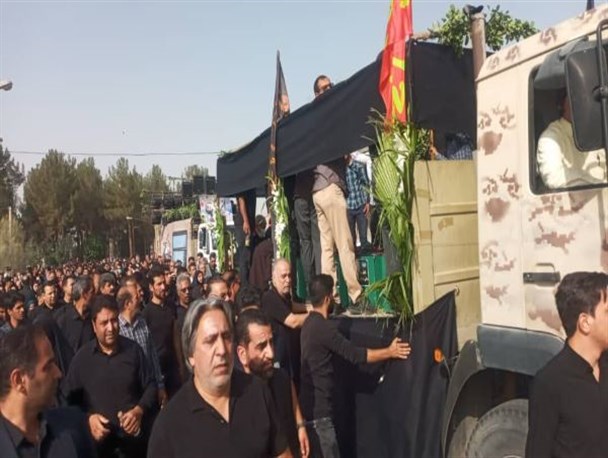 پیکر ۸ تن از جان باختگان حادثه قطار طریق الرضا(ع) تشییع شد