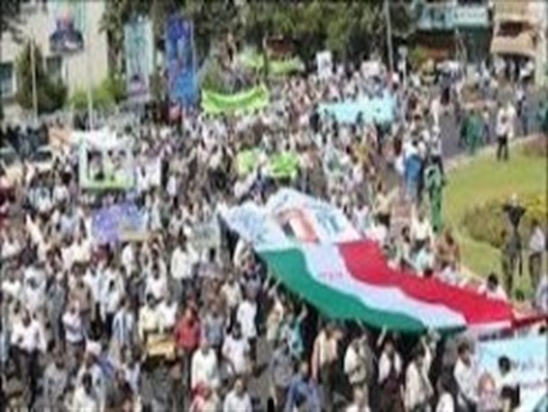 راهپیمایی روز قدس در اردبیل آغاز شد