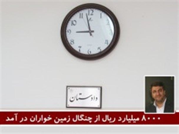 ۸۰۰۰ میلیارد ریال از چنگال زمین خواران در آمد
