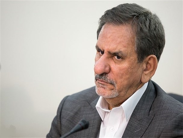 وقتی جهانگیری بر خلاف جریان رودخانه شنا می کند!/ خودزنی به سبک معاون اول دولت برای کسب رای مردم در 1400