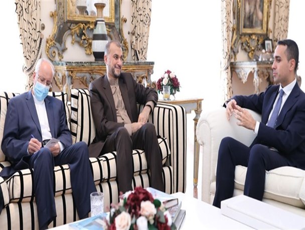 دیدار امیرعبداللهیان با همتای ایتالیایی در رم