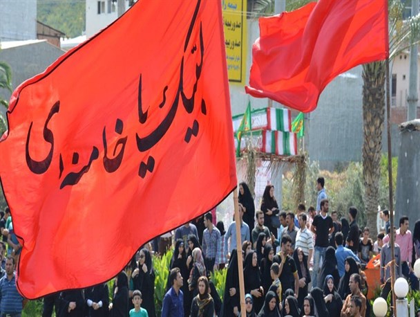 استقبال بهشهری‌ها از شهدا در زیر بارش باران /تصاویر