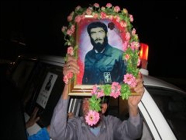 تشیع باشکوه پیکر مطهر سردارشهید جانمحمد کریمی در لنده