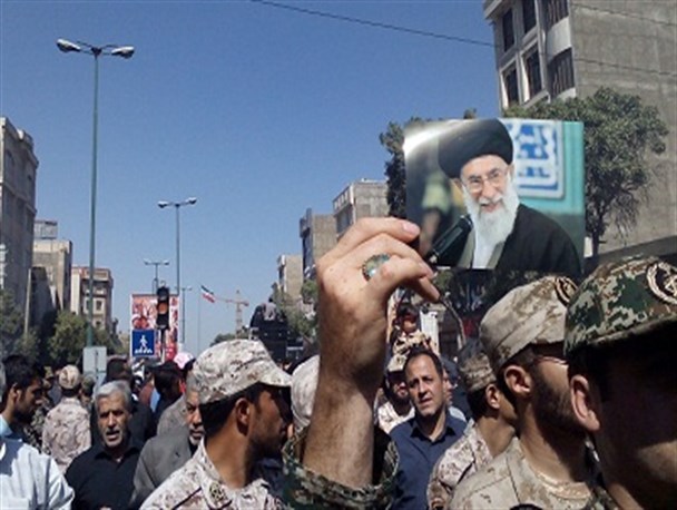 گزارش تصویری از تشییع شهید گمنام در شهرری
