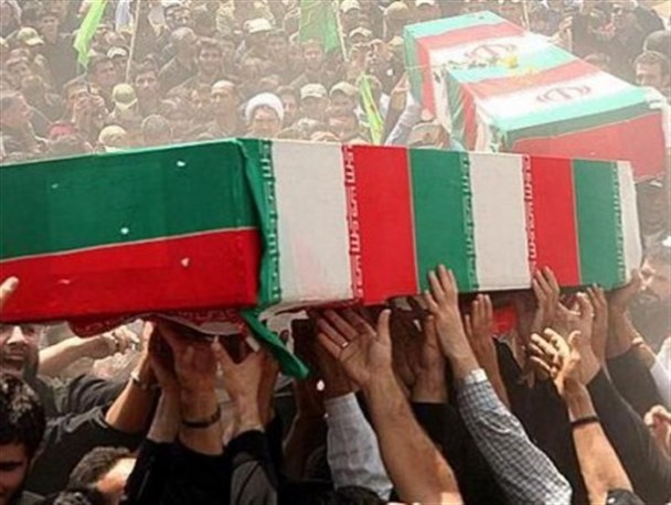 شهید غواصی که در تشییع همرزمانش حاضر شد + تصاویر