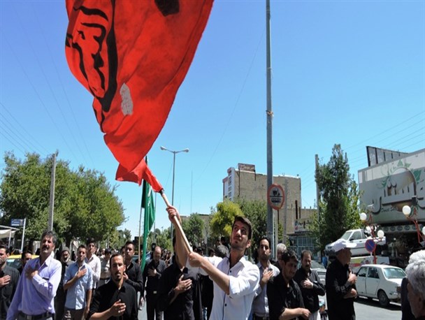 مراسم سوگواری شهادت امام جعفر صادق در درگز