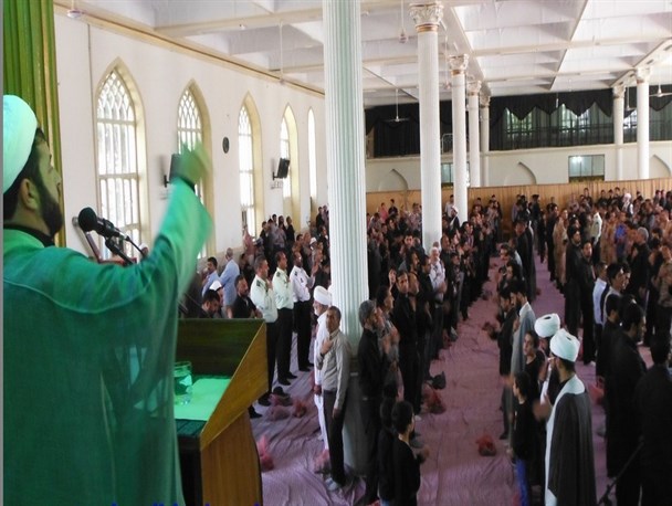 گزارش تصویری/مراسم عزاداری شهادت امام جعفر صادق(ع) در تایباد