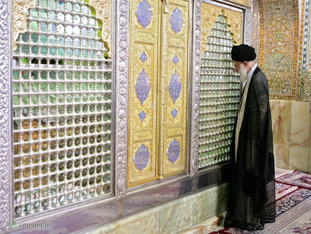 منزلت احمدبن موسی  از منظر رهبر انقلاب/عکس نوشت