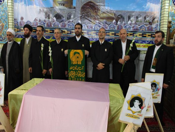 مینودشت معطر به عطر حرم رضوی شد + تصاویر