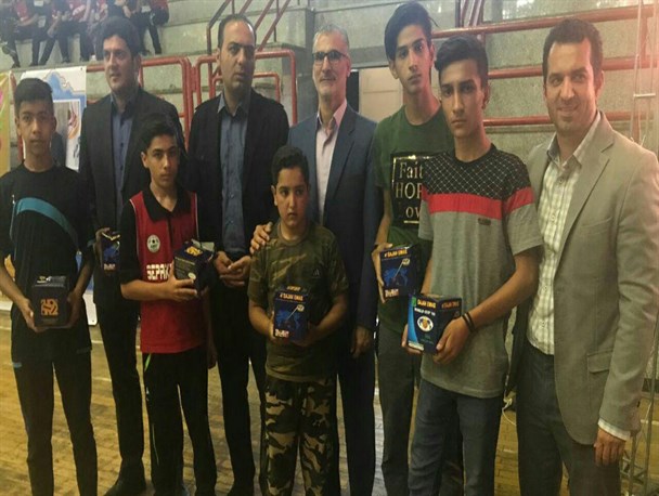 مقام چهارم و پنجم در مسابقات امیدهای کشور در رشته سپک تاکرا