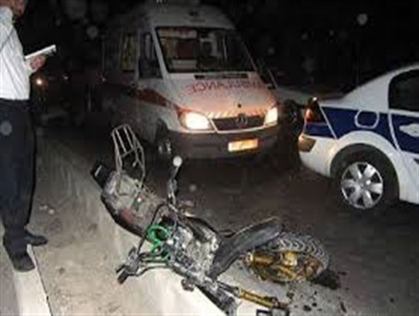 مرگ دردناک موتورسوار نیری در حادثه رانندگی/ راننده خودرو متواری شد