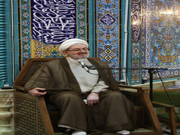 مراسم بزرگداشت همسر آیت الله بهجت فومنی در قاب تصاویر