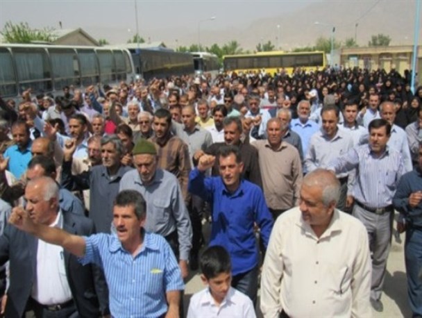 عکس/ تظاهرات ضد سعودی درگچساران