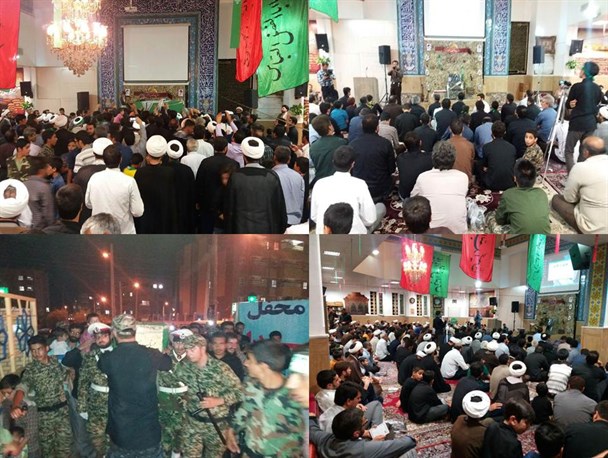 اجتماع مدافعان حرم در پردیسان قم+تصاویر