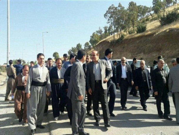 بازدید از پروژه تصفیه خانه فاضلاب/ رازانی: دسترسی به مرز واحداث شهرک صنعتی در جوانرود دردستورکار قرارمی گیرد/ نادری: بازبینی نقشه منطقه اورامانات ضروری است