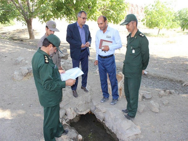 قنات روستای زیر وقت بردسکن پس از 8 ماه احیا شد