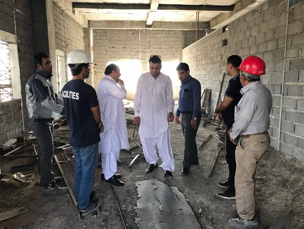 استفاده از هنر سوزن دوزی در نمای بزرگترین مرکز مادر و کودک کشور