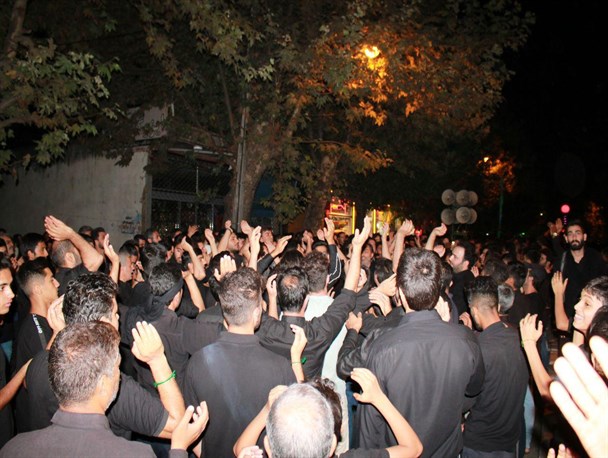 شام غریبان شهدای کربلا در گلستان