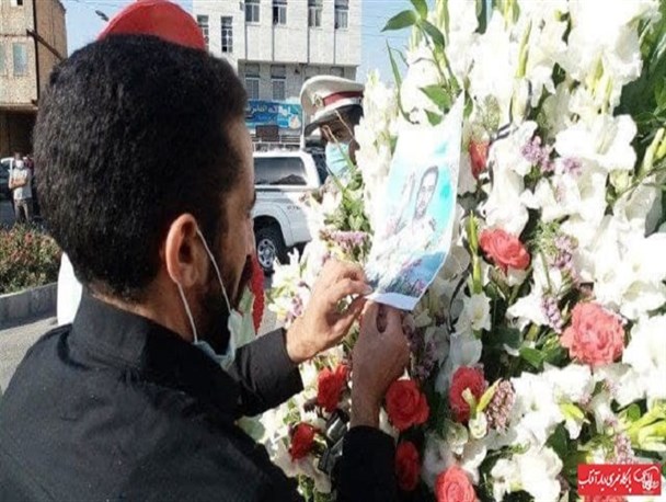 تشییع پیکر شهید «مهدی معماری» در خمین