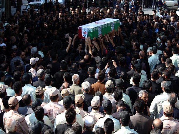 پیکر «شهید حسن دیلم کتولی» در علی آباد کتول تشییع شد+تصاویر