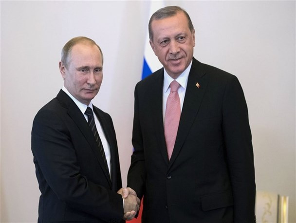 دیدار اردوغان و پوتین در ترکیه