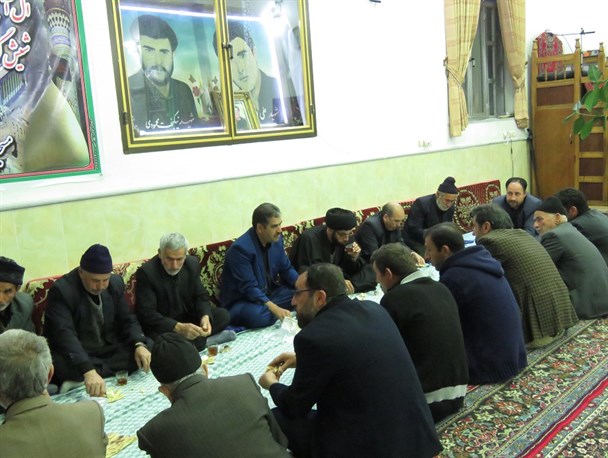 آداب عزاداری و برپایی سفره های نذر و احسان در روستای طولش خلخال / تصاویر