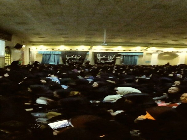 عزاداری بانوان در حسینیه ثارا... اردبیل