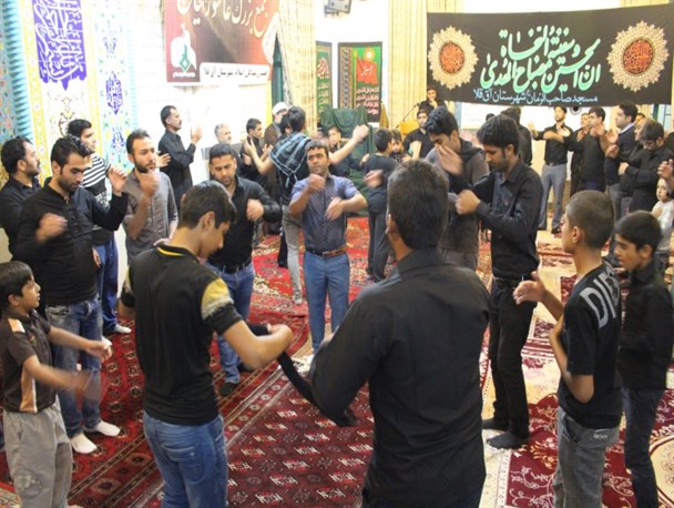 تصاویر/مراسم عزاداری شب تاسوعا در آق قلا