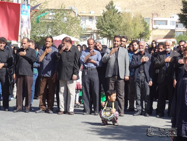 برگزاری مراسم تاسوعای حسینی در شهرستان صحنه+تصاویر