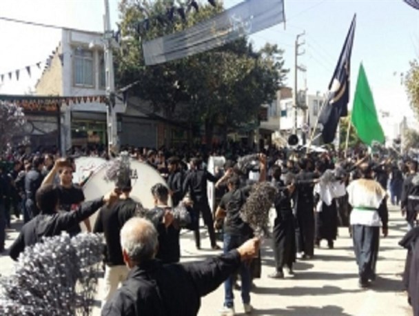 آیین باشکوه عزاداری تاسوعای حسینی در کرمانشاه برگزار شد