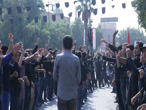 اجتماع بزرگ عزاداران حسین بن علی(ع) در بوشهر/ فریاد «لبیک یا علمدار» برخاست+عکس