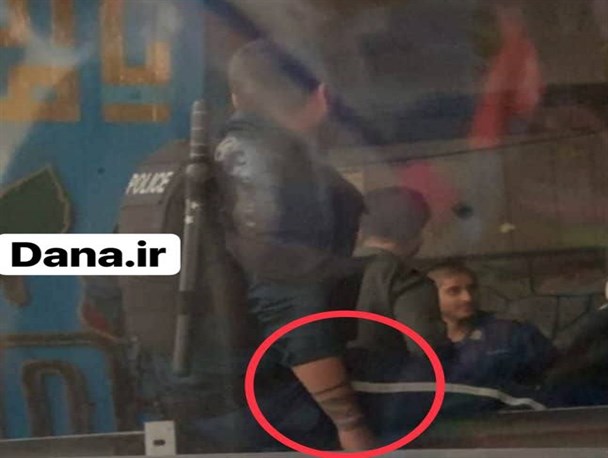 تصویری از اغتشاشگران سازمان یافته با لباس پلیس!