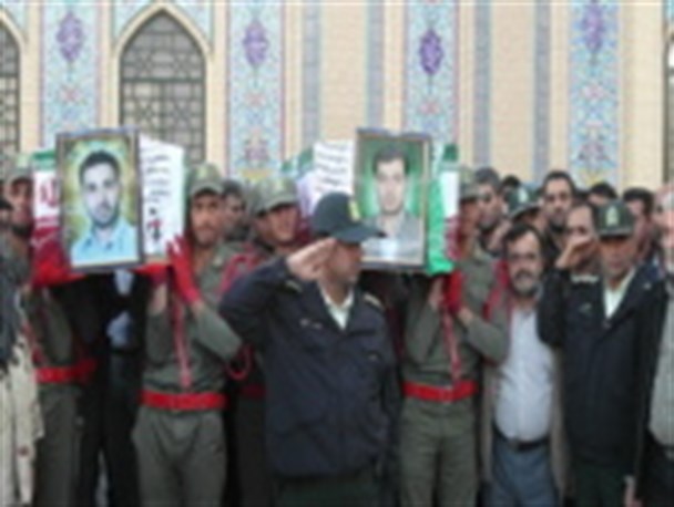 مراسم گرامیداشت شهدای دادستانی زابل در سیستان
