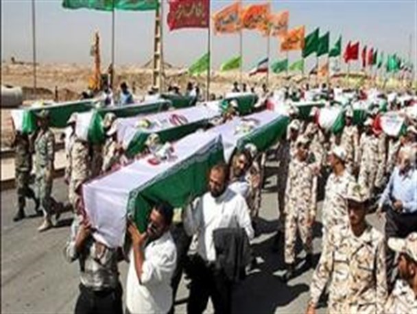 این گل پرپر از کجا آمده، از سفر کرب و بلا آمده/پیکر 75 شهیدتازه تفحص شده وارد خاک شلمچه شد