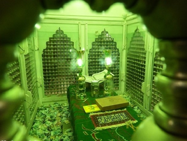 آیین غبارروبی مضجع مطهر امامزاده جعفر(ع) در پیشوا برگزار شد + تصاویر