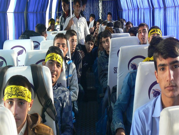 اعزام کاروان راهیان نور آده طشک  به مناطق عملیاتی دوران دفاع مقدس