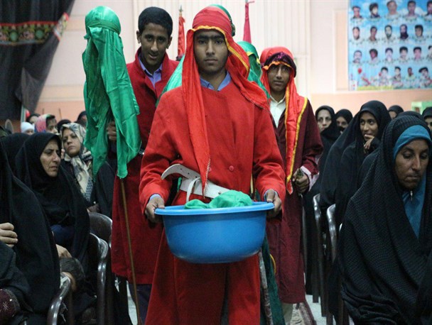 مراسم خطبه خوانی حضرت زینب (س) در شهرستان هیرمند برگزار شد+تصاویر