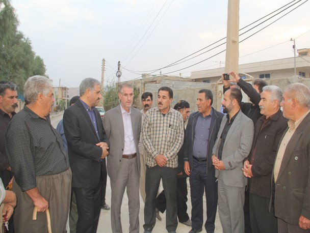 مشکلات روستاهای بخش مرکزی سرپلذهاب مورد پیگیری قرار گرفت